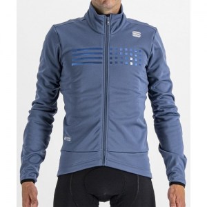 Χειμερινό jacket Sportful TEMPO JACKET - Blue Sea DRIMALASBIKES